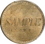 台湾中华民国中央造币厂壹角铜币。(t) CHINA. Taiwan. 10 Cent, ND. Central Mint. PCGS MS-62.