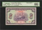 FRENCH WEST AFRICA. Banque de LAfrique Occidentale. 1000 Francs, 1942. P-32s. Specimen. PMG Gem Unci