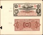 COLOMBIA. Banco Nacional de los Estados Unidos de Colombia. 50 Pesos, March 1, 1881. P-145p. Archiva