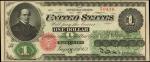 Friedberg 16. 1862 $1 Legal Tender Note. PMG Gem Uncirculated 65 EPQ.