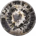 Washington Inaugural Button. Long Live the President. Silvered Brass. 15 mm. Cobb-13, DeWitt-GW 1789