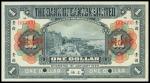 The Bank of Canton Limited, $1, Specimen, 1920, Shanghai, serial number �00000, dark grey, view of S