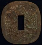 地方货 Local(Provincial) Coins 秋田锷钱 Akita Tsuba-Sen 文久2年(1862~)   (F)佳品