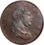 ESSEQUIBO & DEMERARY. Stiver, 1813. London Mint. George III. NGC PROOF-66 Brown.