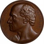 1890 Daniel Parish Medal. By Lea Ahlborn. Miller-8. Bronze. Choice About Uncirculated.