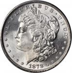 1878 Morgan Silver Dollar. 7 Tailfeathers. Reverse of 1878. MS-65+ (PCGS). CAC.