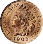 1905 Indian Cent. MS-64 RB (PCGS).