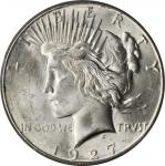 1927-S Peace Silver Dollar. MS-63 (PCGS). CAC. OGH.