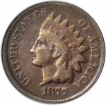1877 Indian Cent. VG-10 (PCGS).