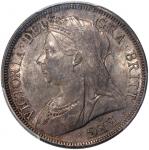 1899年英国半克朗银币，PCGS MS63，#35448908