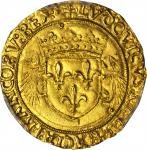 FRANCE. Ecu dOr, ND. Lyon Mint. Louis XII (1498-1515). PCGS MS-64 Gold Shield.