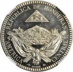 HONDURAS. Four Piece Pattern Proof Set Struck in Copper-Nickel, 1869-E.