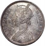 1901-B英属印度卢比银币，PCGS AU58，#43020854