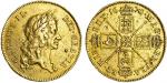 Charles II (1660-85), Five Guineas, 1670, 41.64g, v.secvndo edge, carolvs?ii?dei?gratia, second laur