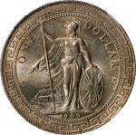 GREAT BRITAIN. Trade Dollar, 1909-B. Bombay Mint. Edward VII. NGC MS-63+.