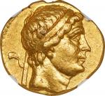 BAKTRIA. Kingdom of Baktria. Diodotos I (255-235 B.C.). AV Stater (8.67 gms), Mint A (near Aï Khanou