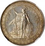 1900-B年英国贸易银元站洋一圆银币。孟买铸币厂。GREAT BRITAIN. Trade Dollar, 1900-B. Bombay Mint. NGC MS-62.