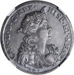 ITALY. Naples & Sicily. Ducato (100 Grana), 1693-IM//AG/A. Charles II of Spain (1665-1700). NGC EF-4