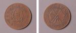 湖南省宪成立纪念二十文铜币一枚