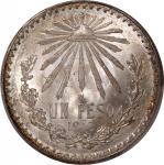 Mexico, silver peso, 1943-M, (KM-455), PCGS MS67, #44218872.