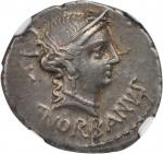 ROMAN REPUBLIC. C. Norbanus. AR Denarius (4.01 gms), Rome Mint, ca. 83 B.C.