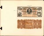 COLOMBIA. Banco Nacional de los Estados Unidos de Colombia. 1 Peso, March 1, 1881. P-141p. Archival 