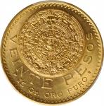 MEXICO. 20 Pesos, 1917. Mexico City Mint. PCGS MS-65.