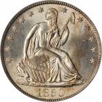 1850-O Liberty Seated Half Dollar. WB-7. Rarity-3. MS-64 (PCGS). CAC.