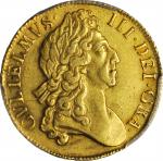 GREAT BRITAIN. Guinea, 1698. William III (1694-1702). PCGS AU-55 Gold Shield.