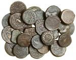 Iran / Persia, (18th-19th centuries), AE civic copper Coinage (26), pictorial, a good range of types