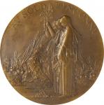 WORLD WAR I MEDALS. France. The Unknown Soldier Bronze Medal, 1920. Paris Mint. CHOICE MINT STATE.