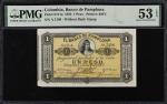 COLOMBIA. Banco de Pamplona. 1 Peso, 1883. P-S711a. PMG About Uncirculated 53 EPQ.