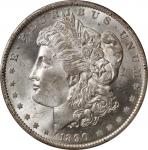 1890-O Morgan Silver Dollar. MS-64 (PCGS).