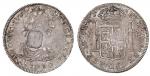 Great Britain. George III (1760-1820). Emergency Countermarked Coinage. Dollar, nd (1804). Large Geo