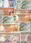 x A Large Group of Ceylon/Sri Lankan Banknotes, comprising 5 Rupees (10), 20 Rupees (4), 50 Rupees (