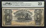 CANADA. Dominion of Canada. 1 Dollar, 1898. DC-13a. PMG Very Fine 25.