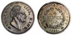 British India. East India Company. Regal Coinage. William IV (1830-1837). Silver Proof Restrike Quar