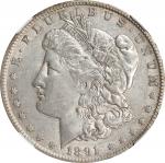 1891-O Morgan Silver Dollar. EF-45 (NGC).