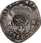 Edict of 1640 Counterstamped Douzain. Host Coin: France, Henri IV, 1594-(key) Douzain. Le Lauzet Min