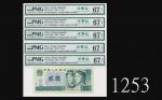 1980年中国人民银行贰圆一组五枚EPQ67高评1980 The Peoples Bank of China $2, 5pcs. SOLD AS IS/NO RETURN. All PMG EPQ67