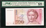 GERMANY, FEDERAL REPUBLIC. Deutsche Bundesbank. 500 Deutsche Mark, 1993. P-43b*. PMG Superb Gem Unci