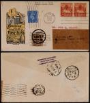 1948年美国寄上海转寄英国金元封