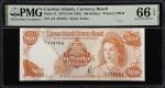 CAYMAN ISLANDS. Cayman Islands Currency Board. 100 Dollars, 1974 (ND 1982). P-11. Gem Uncirculated 6