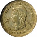 HONDURAS. 5 Pesos, 1908/888. Tegucigalpa Mint. NGC EF-45.