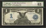 Fr. 235. 1899 $1 Silver Certificate. PMG Choice Uncirculated 63.