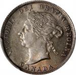 CANADA. 25 Cents, 1901. London Mint. Victoria. PCGS MS-63+.