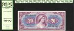 Military Payment Certificate. Series 691 $20. PCGS Superb Gem New 68 PPQ.