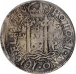 BOLIVIA. 8 Reales Royal, 1669-P E. Potosi Mint. Charles II. NGC VF Details--Plugged.