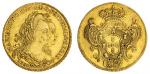 Brazil. Maria I and Pedro III (1777-1786), 6400 Reis, 1780 R. Rio de Janeiro. 14.38g, , Jugate laure