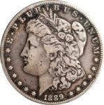 1889-CC Morgan Silver Dollar. Fine-15 (PCGS).